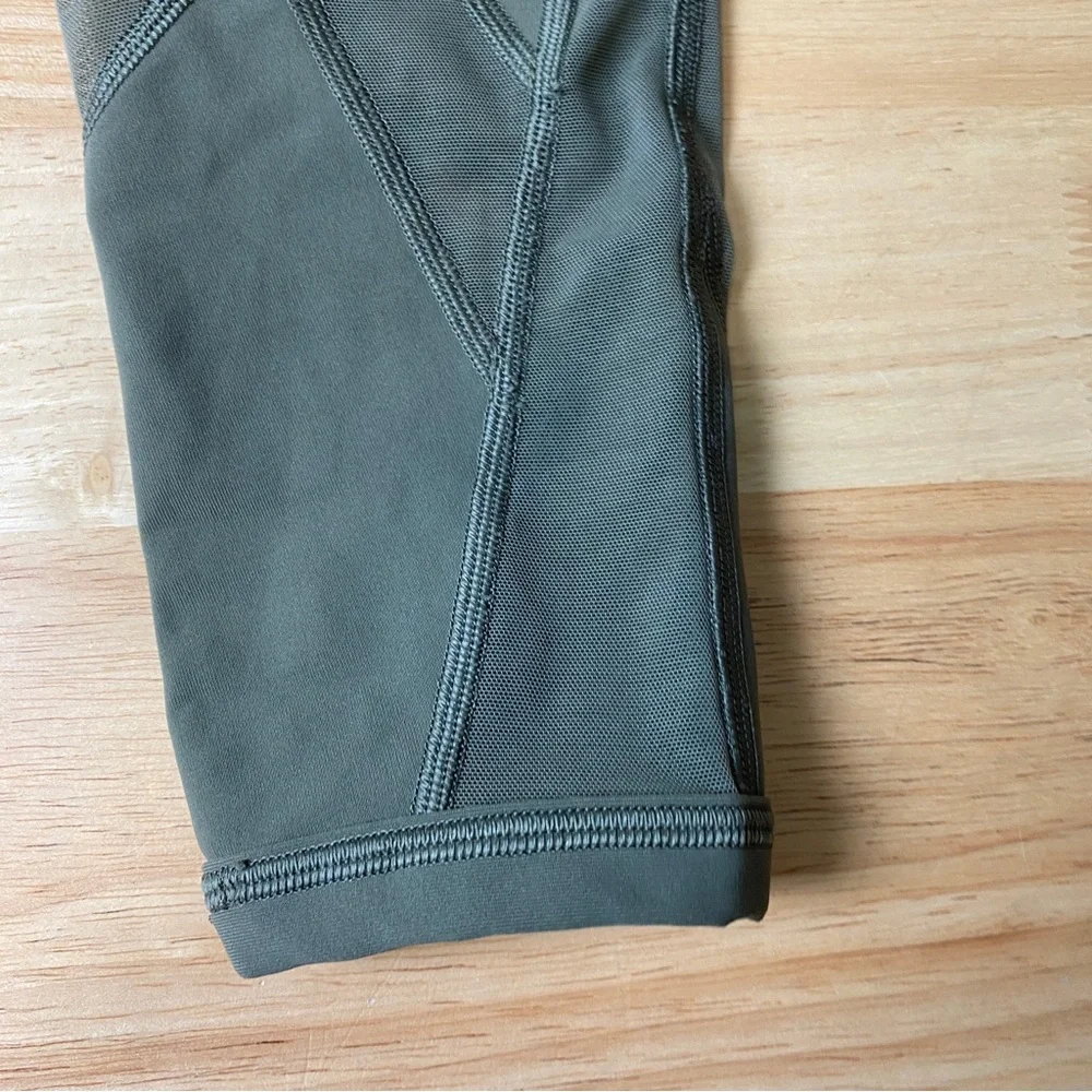 LULULEMON Sage Wunder Under Hi-Rise Tight Mesh Activewear Tights Size US 6 AU 10 - Picture 10 of 13